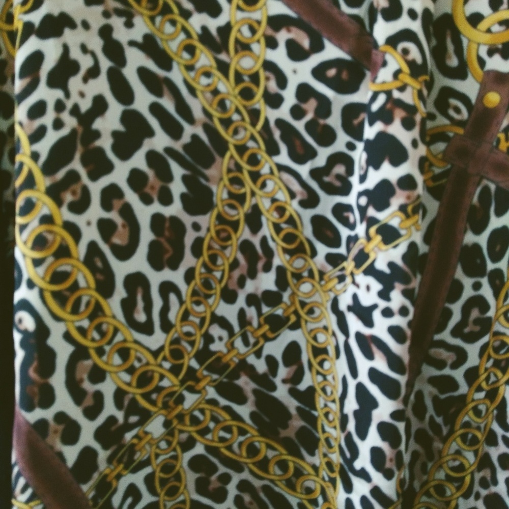 Susan Graver mixed fabric cardigan - Picture 5 of 8